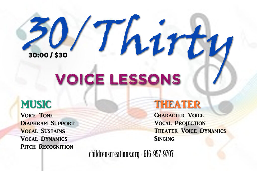 30 for $30 - Voice Lessons